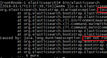 elasticsearch启动时报错处理(es五个报错处理)