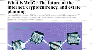 什么是Web3？互联网、加密数字和遗产规划的未来