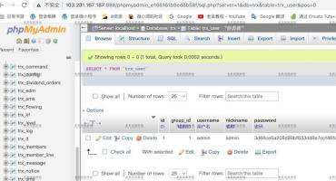 加盐密码如何解密FastAdmin重置后台用户密码