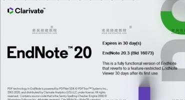 文献管理软件EndNote v20.4.1破解版 