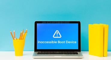 修复“无法访问启动设备”电脑蓝屏错误