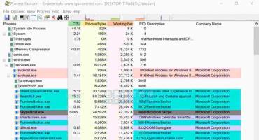 如何在Windows中查看进程启动时间？