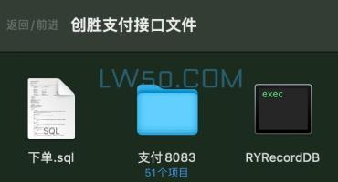 创胜支付接口文件及脚本