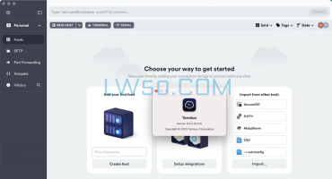 多平台的远程系统管理工具Termius 7.13.0 Win版