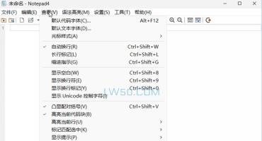 轻量级文本编辑器Notepad4中文版