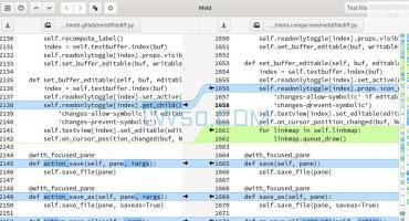 代码和配置文件对比工具Meld 3.22.2