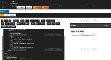 HTML在线编辑器htgs