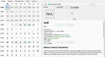 Unicode字符查询工具Unicodia 3.0.8 绿色版