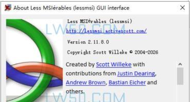 MSI文件查看提取工具 LessMSI v2.11.8