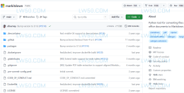 本地pdf、Word、ppt文档转MarkItDown格式工具：MarkItDown