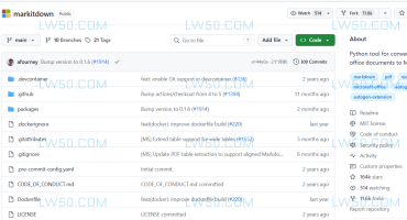 本地pdf、Word、ppt文档转MarkItDown格式工具：MarkItDown