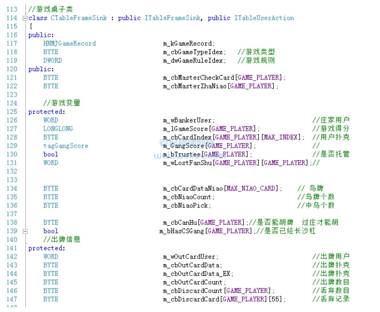 房卡麻将游戏算法修改课程三 第9张 房卡麻将游戏算法修改课程三 第9张
