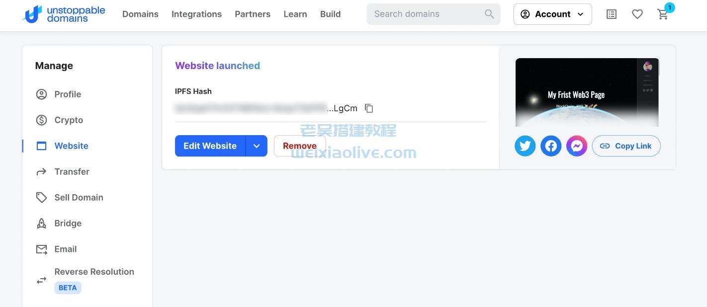 0基础搭建WEB3.0网站 第11张 0基础搭建WEB3.0网站 第11张