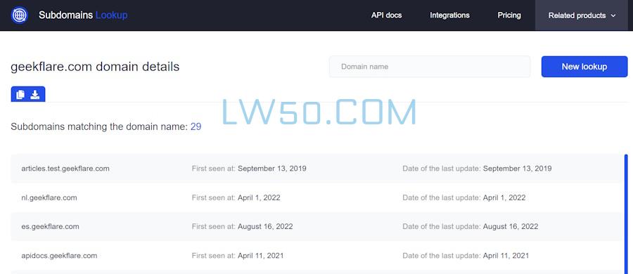 10个子域名查找工具推荐  第2张
