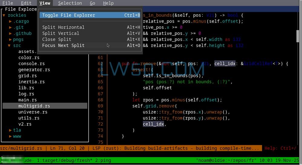终端文本编辑器fresh-editor  第2张