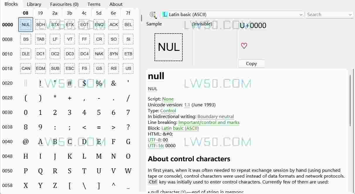 Unicode字符查询工具Unicodia 3.0.8 绿色版